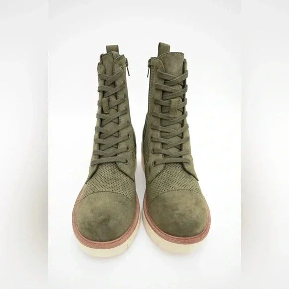 MIA "Haven" Combat Boot Suede NWOB - Picture 5 of 6